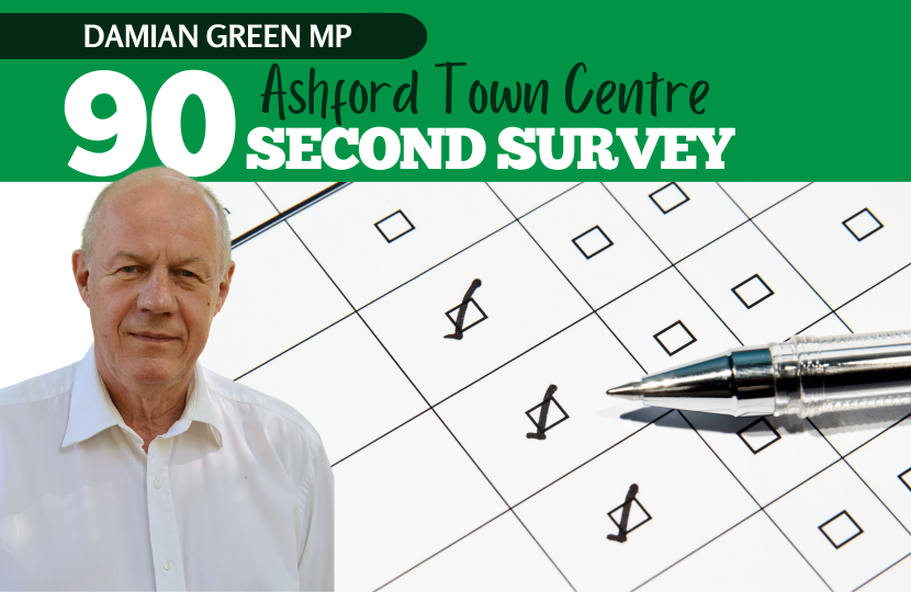 Damian Green 90 Second Survey